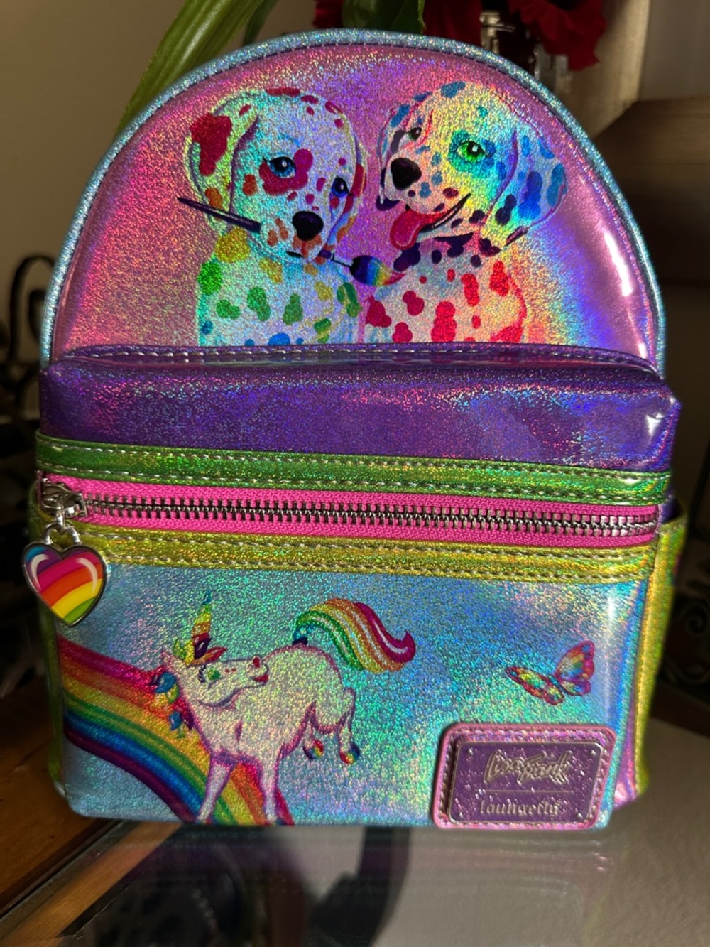 Loungefly Lisa Frank backpack nwt